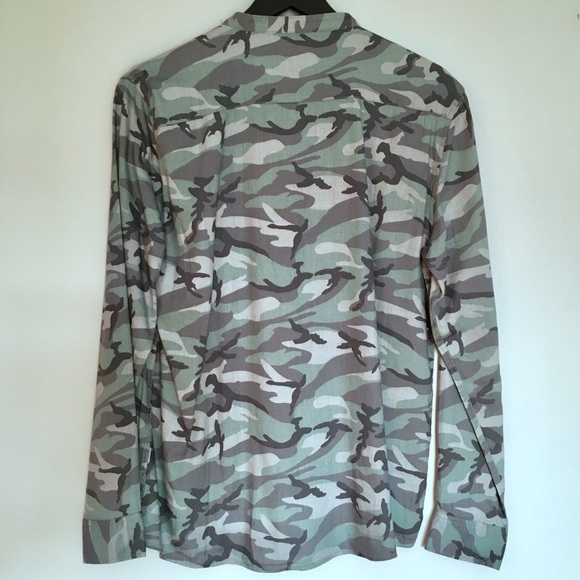 Zara Boys Collection Camo Shirt Size 13-14 NEW - Picture 3 of 3